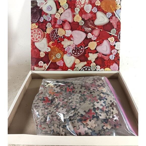 Heart's Delight Over 550 Piece Jigsaw Puzzle by Great American Puzzle Factory - Picture 3 of 3